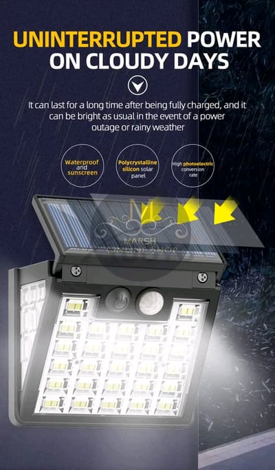 💥Auoyo Solar Wall Light Solar Outdoor Lighting LED Motion Sensor Solar Light 270° Wide Angle Lamp Automatic Light IP65 Waterproof Garden Light for Yard Garden Deck Pathway Porch_img_8