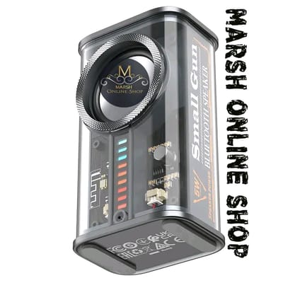 💥K07 Transparent Mecha Wireless Bluetooth Speaker_img_4