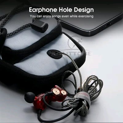 💥Vocoal Waterproof PU Leather with Headphone Hole Cross Body Bag_img_7