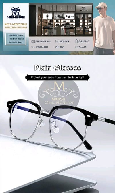💥MENSPE Men Glasses Computer Glasses Photochromic Eyeglasses_img_1
