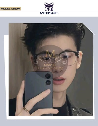 💥MENSPE Men Glasses Computer Glasses Photochromic Eyeglasses_img_5