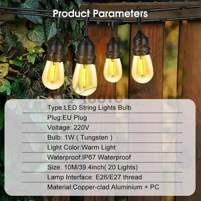 💥Auoyo Waterproof LED String Lights_img_2