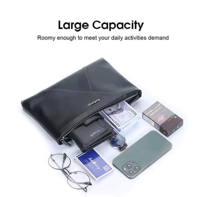 🙋🏻‍♂️LouisWill Men's Wallet PU Leather Bag_img_2