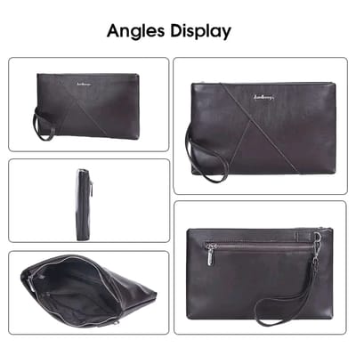 🙋🏻‍♂️LouisWill Men's Wallet PU Leather Bag_img_4