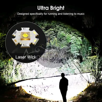💥Auoyo Multifunctional COB Warning Zoomable Flashlight_img_6