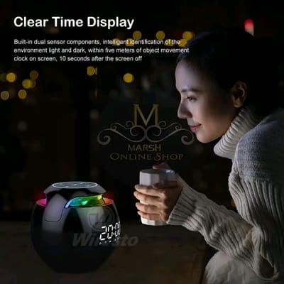 💥Wiresto G90 Dazzling color Wireless Bluetooth Speakers_img_7