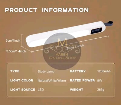 💥UZBOO LED Night Lights Wireless Study Table Lamp_img_3