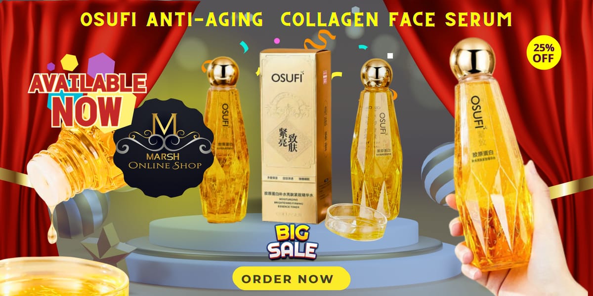 🔰👉Osufi collagen face serum (300ml)
