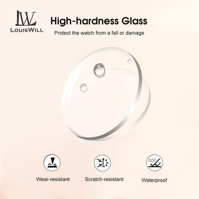 💥LouisWill Leather Strap Women's Fashion Watch_img_6