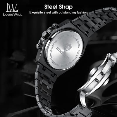 💥LouisWill Multi-function Waterproof Watch With Calendar_img_6