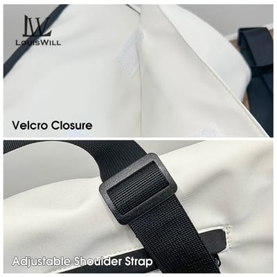 💥LouisWill Crossbody Bag Large Capacity Shoulder Bag Waterproof Anti-Thief Sling Bag Street Shoulder Bag_img_5