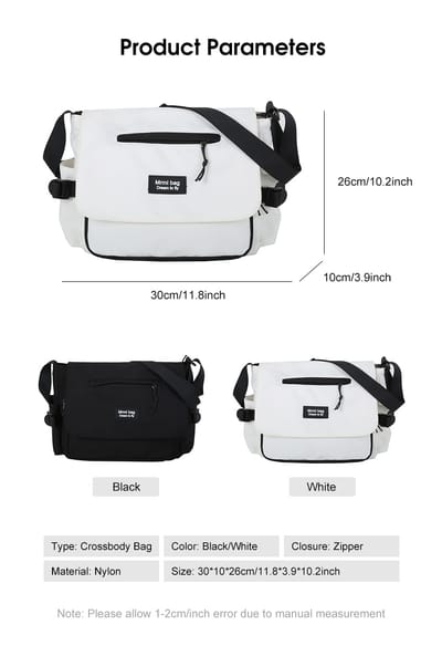 💥LouisWill Crossbody Bag Large Capacity Shoulder Bag Waterproof Anti-Thief Sling Bag Street Shoulder Bag_img_7