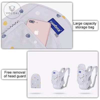 Vocoal Lightweight Adjustable Straps Baby Carrier_img_3