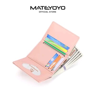 💥MATEYOYO Female Short Wallet with Card Holder_img_2
