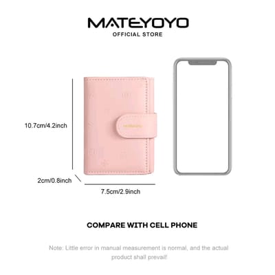 💥MATEYOYO Female Short Wallet with Card Holder_img_1