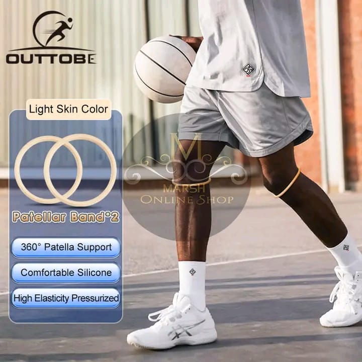 💥Outtobe 2PCS Patella Stabilizer Knee Support Brace Fine Patella Band Tendon Support Strap Knee