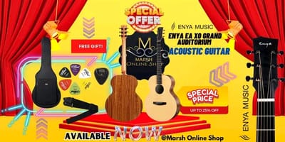 Enya EA X0 Grand Auditorium Acoustic GuitarEnya EA X0 Grand Auditorium Acoustic Guitar_img_6