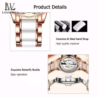 LouisWill Fashion Women Quartzmovement Wrist Watch..._img_3