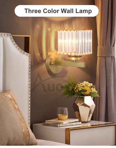 Auoyo Crystal Ceiling Lamp  Wall Lamp_img_7