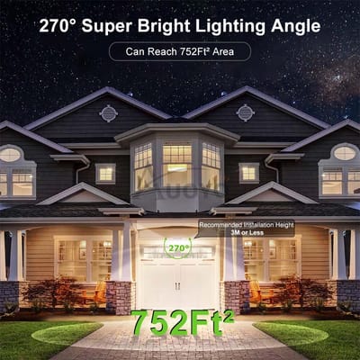 Auoyo LED Solar Lamp Wall Light_img_6