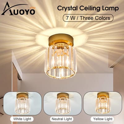 Auoyo Crystal Ceiling Lamp  Wall Lamp_img_0