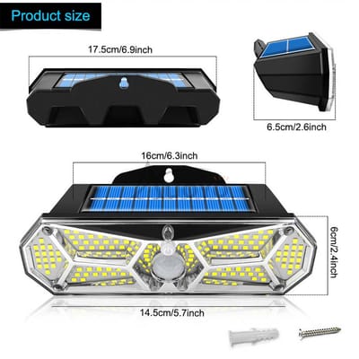 Auoyo LED Solar Lamp Wall Light_img_8