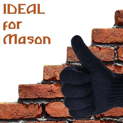 MAYTTO Cut Resistant Work Gloves Anti-Vibration Gloves Heat Resistant Knit_img_4
