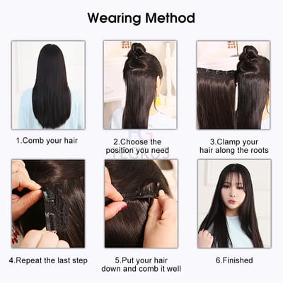HEGRUS 60CM Wig Natural Wig Pad_img_5