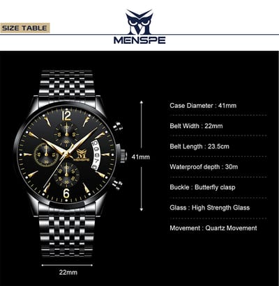 🔰✅MENSPE Men's Quartz Watch_img_9