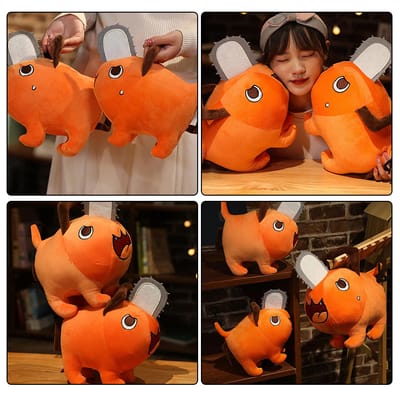 HelloKimi Plush Toys Chainsaw Anime Man_img_0
