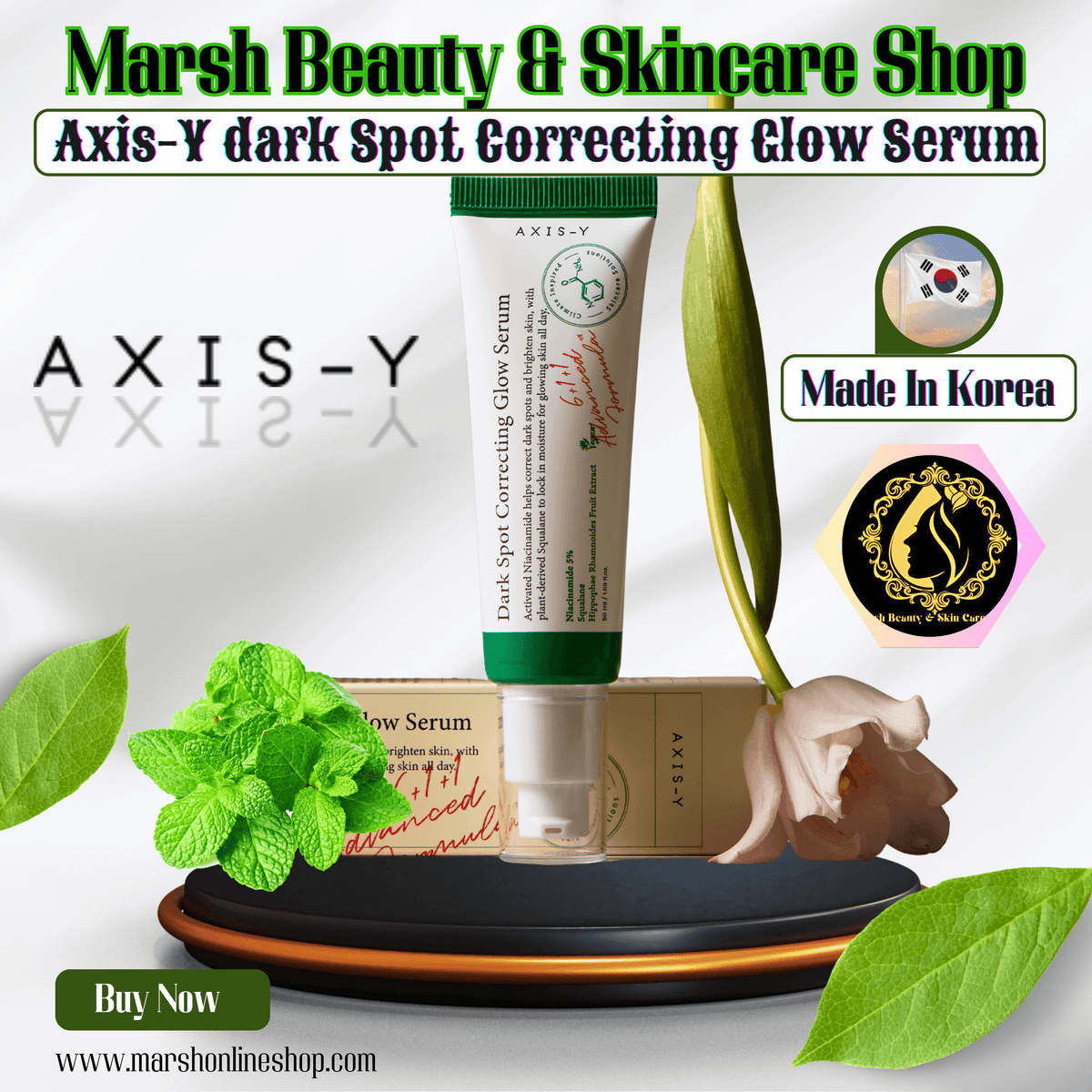 👉🔰AXIS-Y Dark Spot Correcting Glow Serum (50ml)