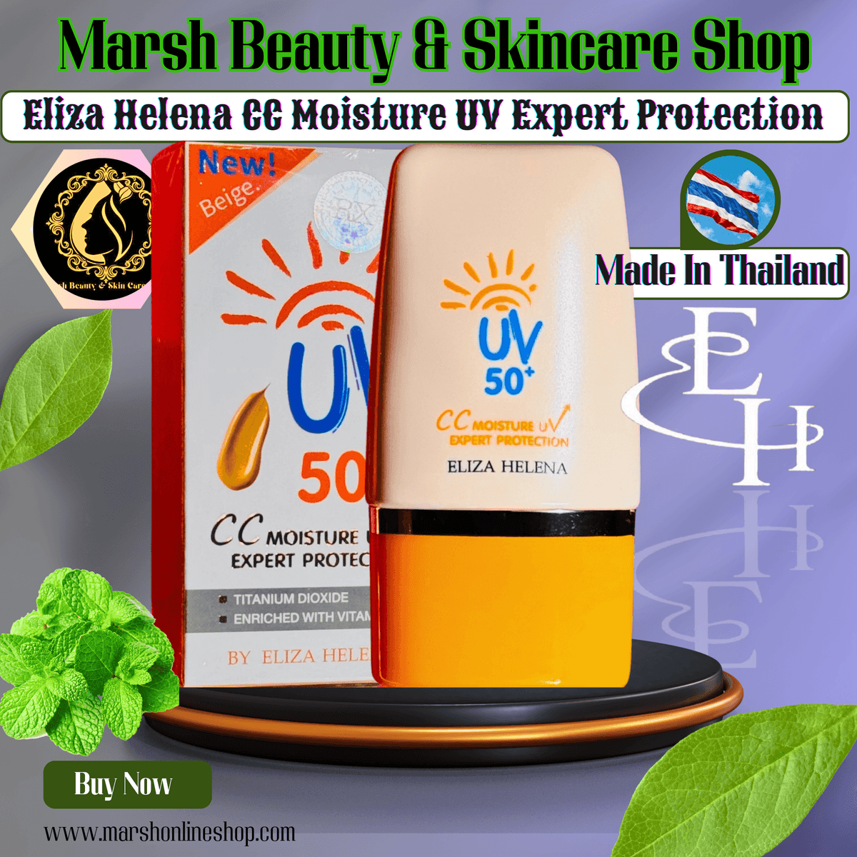 👉🔰Eliza Helena CC Moisture UV Expert Protection(30g)