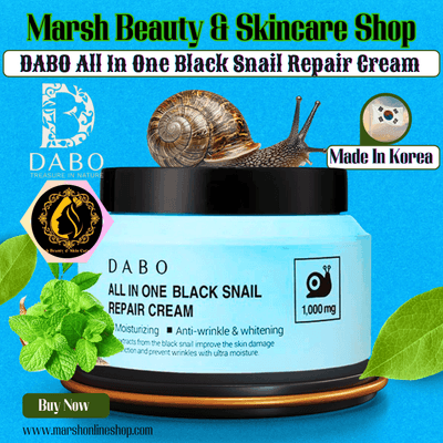👉🔰DABO All In One Black Snail Repair Cream (100g)_img_0