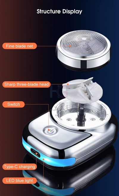 💥HEGRUS Electric Shaver with Cleaning Brush_img_7