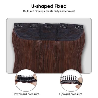HEGRUS 60CM Natural Straight Hair Heat_img_1