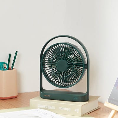 🔰JISULIFE FA19A USB Portable Rechargeable Fan (4000mAH Battery)_img_0