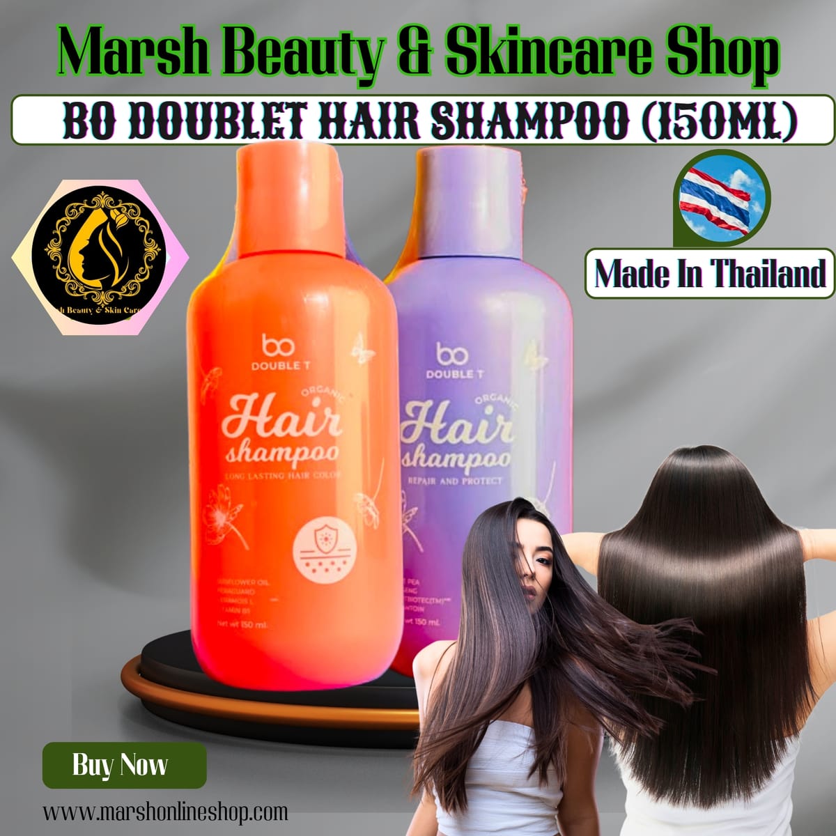 👉🔰BO Doublet Hair Shampoo (150ml)