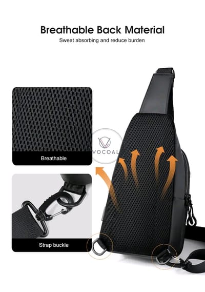 ๐ฅMen's Waterproof Cross Body Chest Bag_img_9