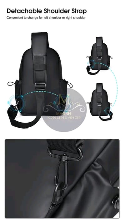 💥MENSPE Fashion Men Crossbody Bags Chest Bags for Men Sling Bag Fashion Pouch Bag_img_11