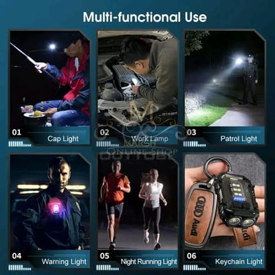 💥Outtobe Mini Keychain Light Portable Pocket Flashlight Aluminum Key Chain Lamp_img_2