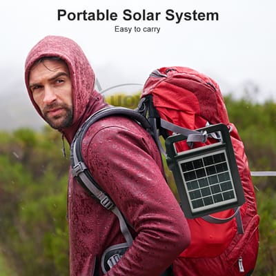 Auoyo Portable Solar Panel Light Solar_img_3