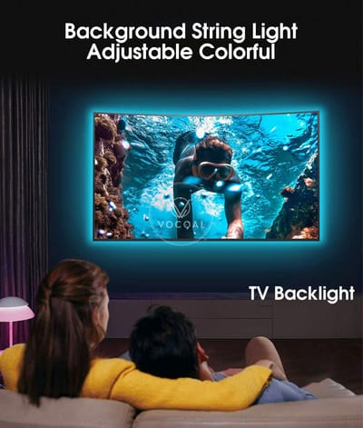 Vocoal LED Strip Lights RGB 60 150 LED_img_3