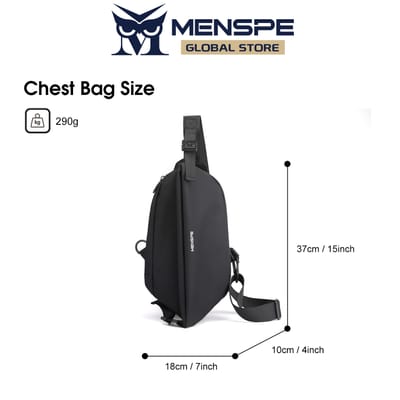MENSPE Men Bag Nylon Chest Pack_img_6