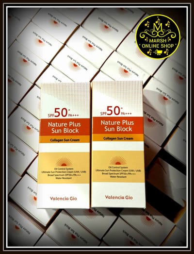 👉🔰Valencia Gio Nature Plus Sun Block SPF50+ PA+++ (70ml)_img_1
