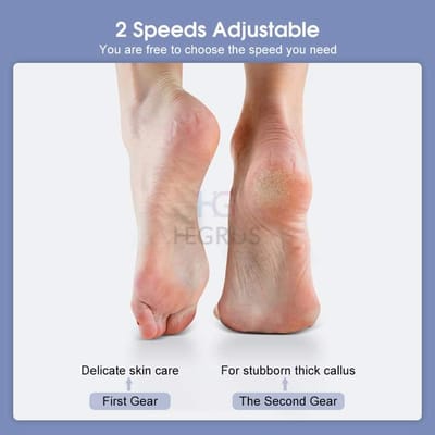๐ฅHEGRUS Rechargeable Electric Foot Grinder with 2 Grinding Heads_img_7