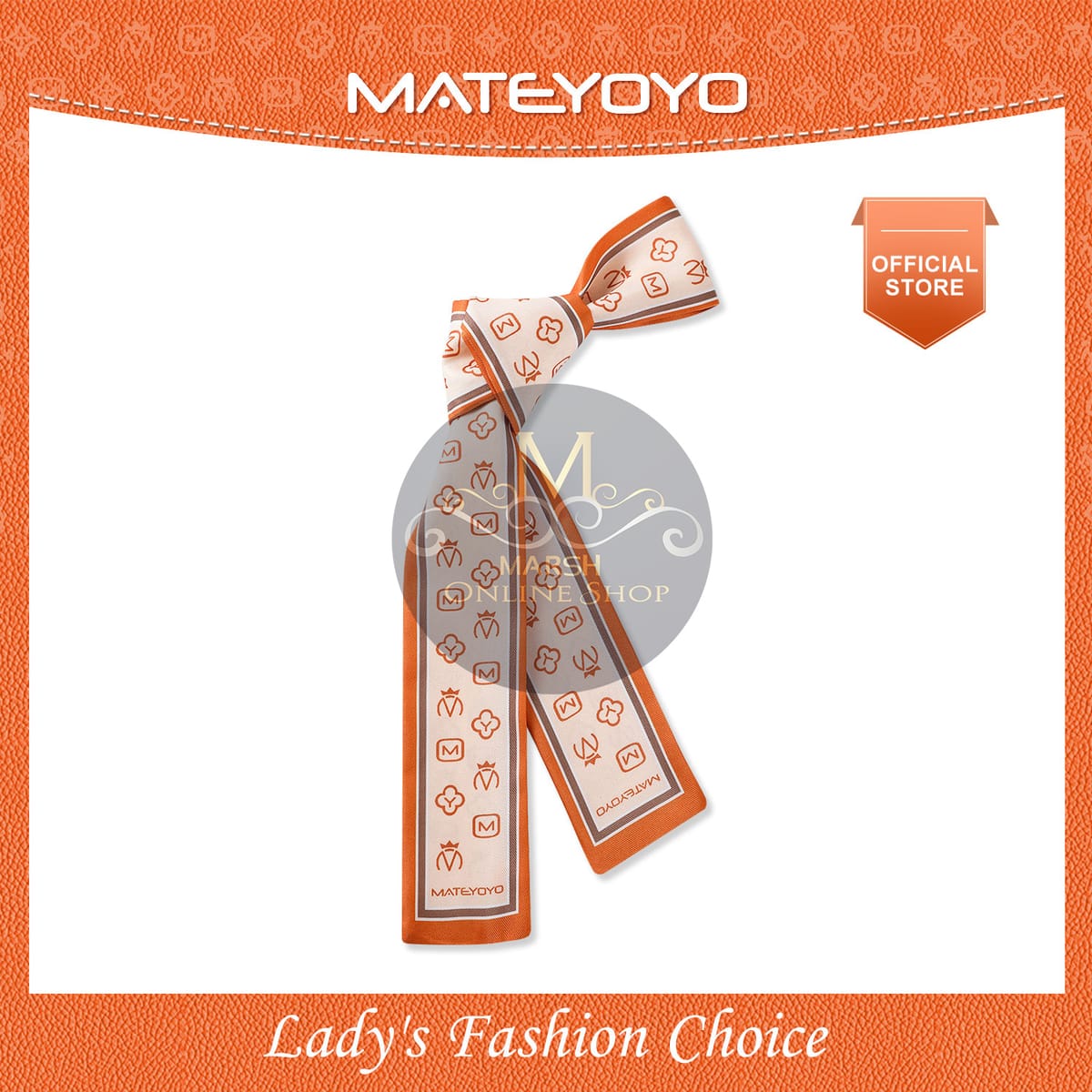 ๐ฅMATEYOYO Bag Accessories Silk Scarf